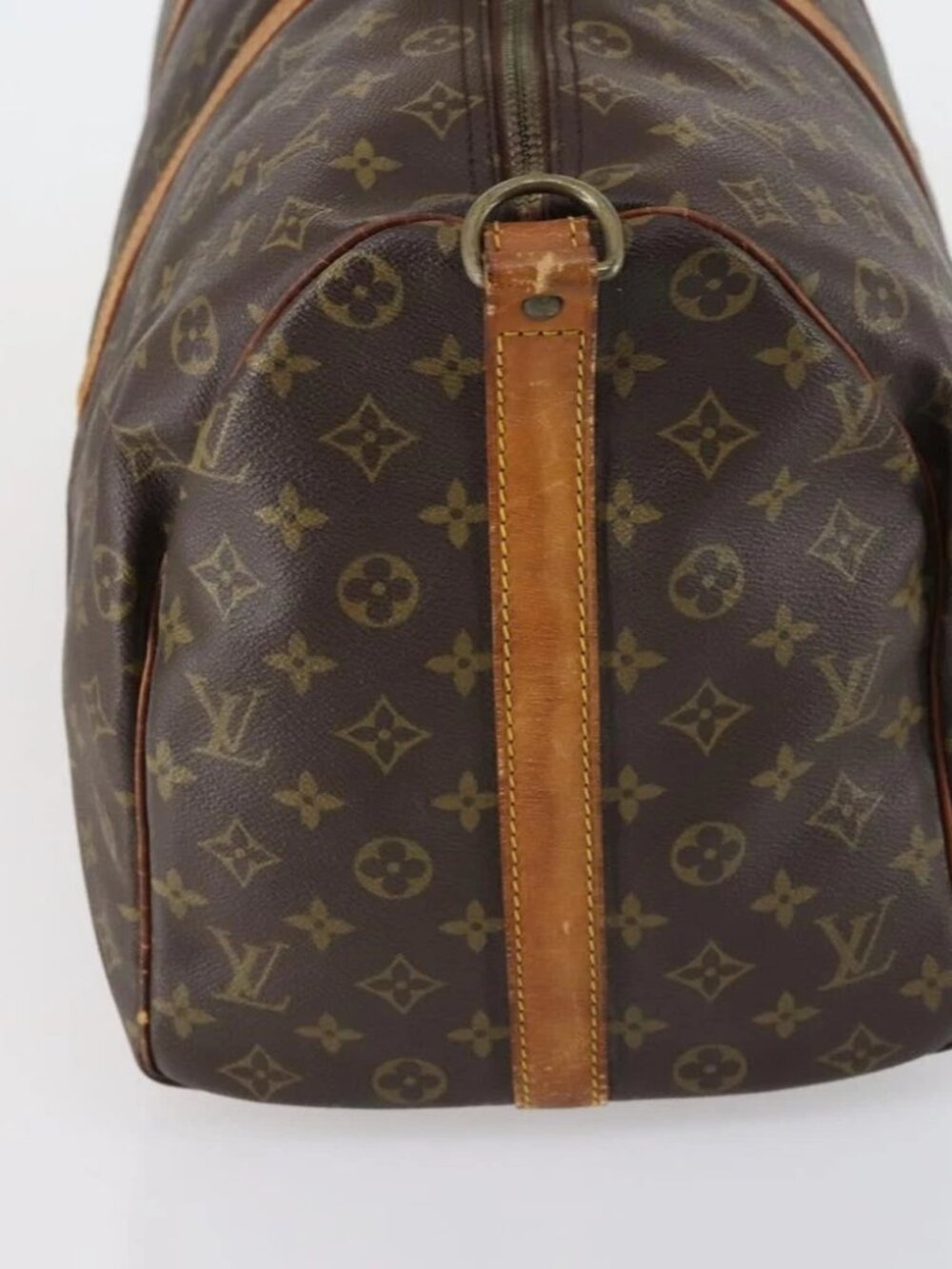 LOUIS VUITTON Monogram Keepall Bandouliere 50 Boston Bag M41416 LV Auth 149416 - Picture 3 of 16